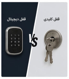 قفل کلیدی و دیجیتال